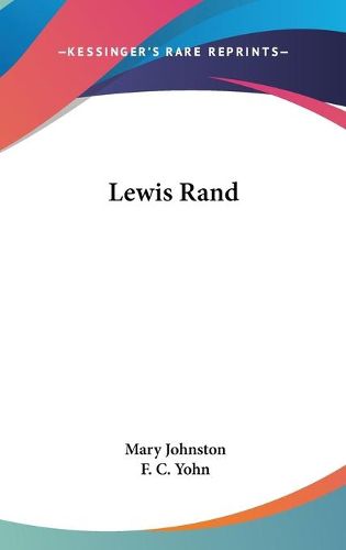 Cover image for Lewis Rand