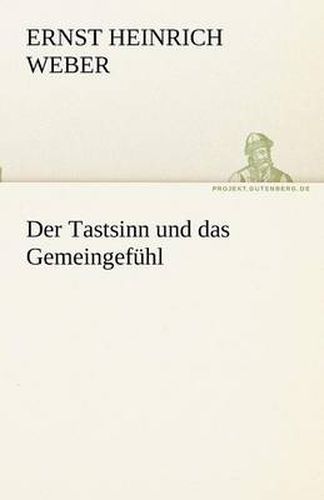 Cover image for Der Tastsinn Und Das Gemeingefuhl