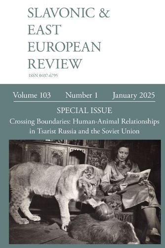 Cover image for Slavonic & East European Review (103.1) 2025