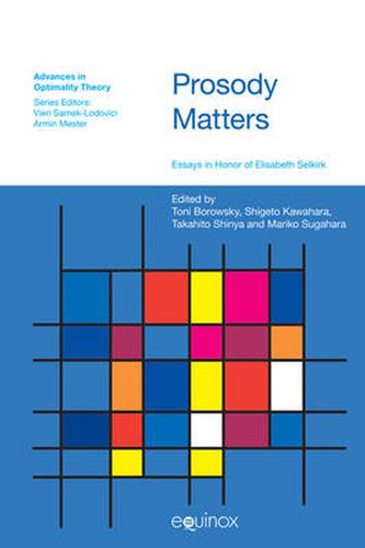Cover image for Prosody Matters: Essays in Honor of Elisabeth Selkirk
