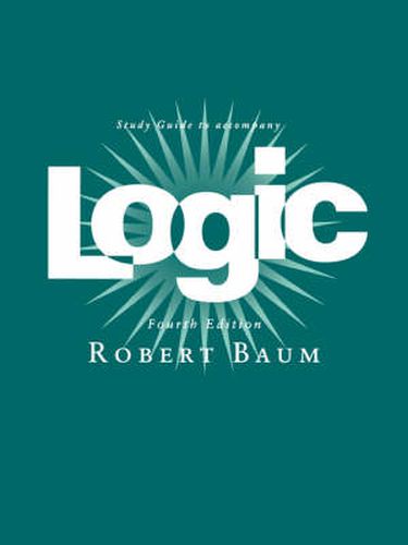 Cover image for Logic: Study Guide