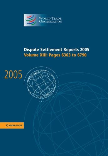 Cover image for Dispute Settlement Reports 2005