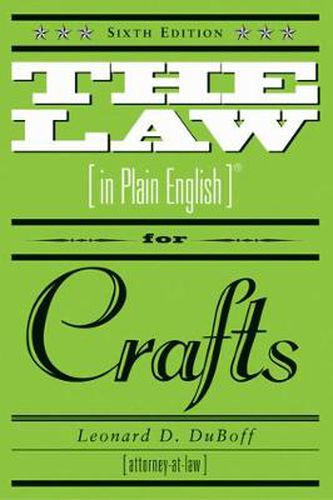 Cover image for The Law in Plain English for Crafts