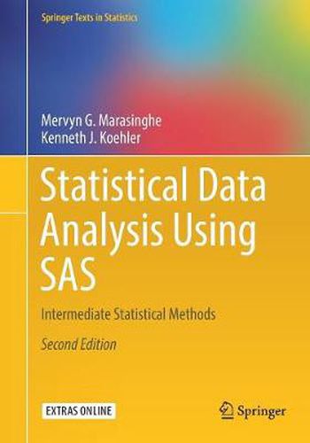 Cover image for Statistical Data Analysis Using SAS: Intermediate Statistical Methods