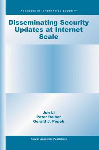 Disseminating Security Updates at Internet Scale