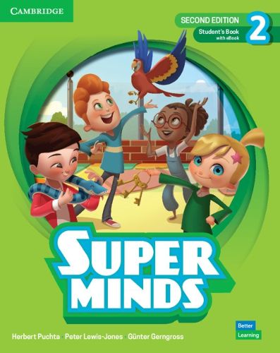 Cover image for Super Minds Second Edition Level 2 Student's Book with eBook British English