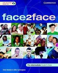 Cover image for face2face Pre-Intermediate Student's Book with CD-ROM/Audio CD and Workbook Pack Italian Edition