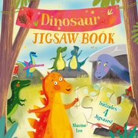 Cover image for Dinosaur Jigsaw Book: Includes 4 Jigsaws!