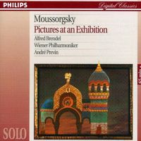Cover image for Mussorgsky Pictures At An Exhibition Piano And Orchestral Versions