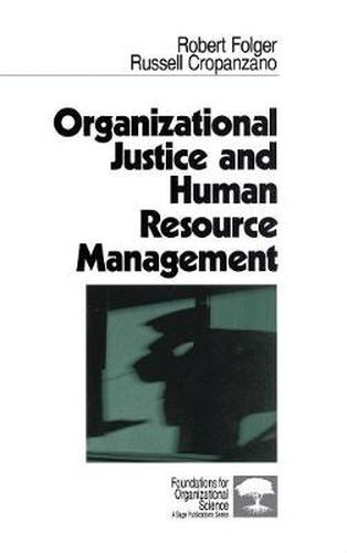 Cover image for Organizational Justice and Human Resource Management