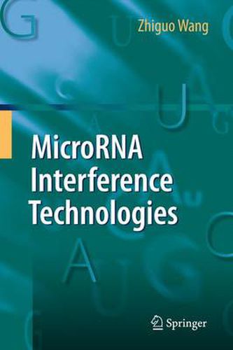 Cover image for MicroRNA Interference Technologies