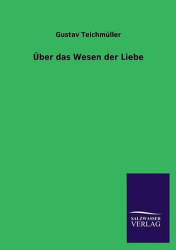 Cover image for Uber Das Wesen Der Liebe