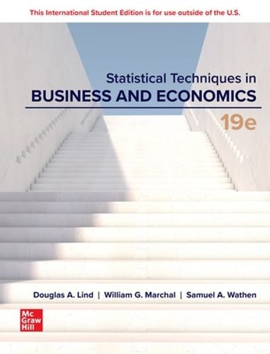 Cover image for Statistical Techniques in Business and Economics ISE