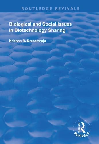 Cover image for Biological and Social Issues in Biotechnology Sharing