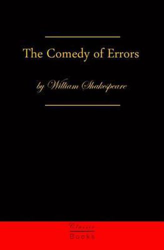 Cover image for The Comedy Of Errors