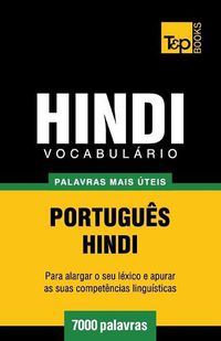 Cover image for Vocabulario Portugues-Hindi - 7000 palavras mais uteis