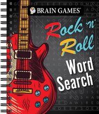 Cover image for Brain Games - Rock 'n' Roll Word Search