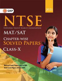 Cover image for Ntse 2020-21 Class 10th (Mat + Sat) Chapter Wise Solved Papers (National Level 2012 to 2020 & State Level 2014 to 2020)