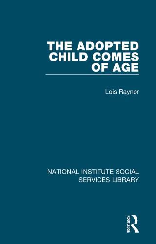 Cover image for The Adopted Child Comes of Age