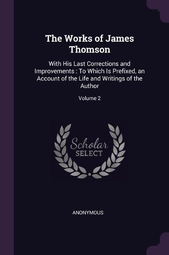 Cover image for The Works of James Thomson