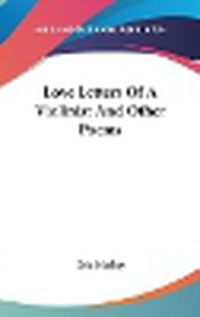 Cover image for Love Letters of a Violinist and Other Poems