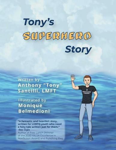 Cover image for Tony's Superhero Story