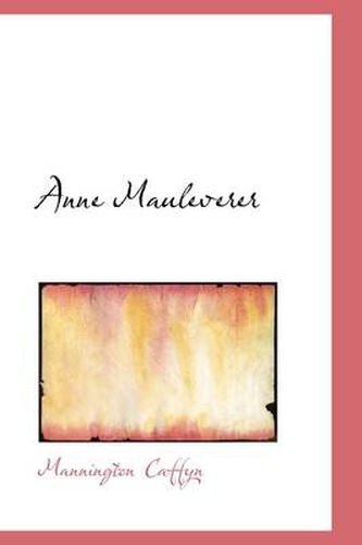 Cover image for Anne Mauleverer