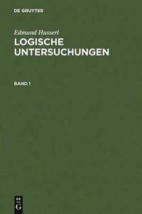 Cover image for Logische Untersuchungen, Set