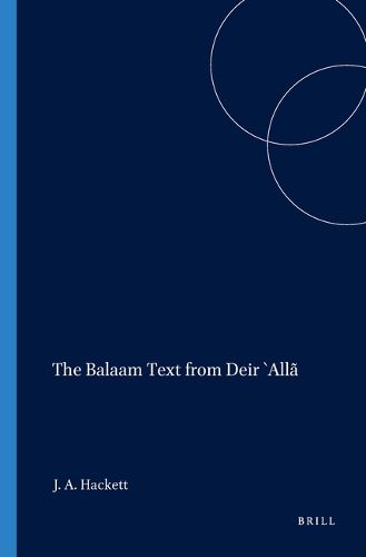 Cover image for The Balaam Text from Deir "Alla