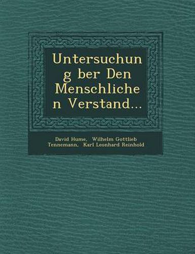 Untersuchung Ber Den Menschlichen Verstand...