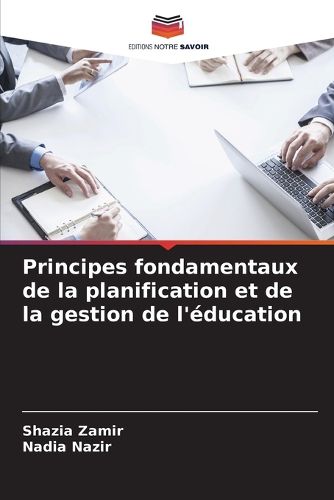 Principes fondamentaux de la planification et de la gestion de l ...