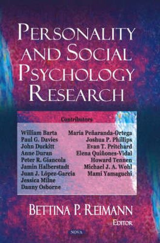 Cover image for Personality & Social Psychology Research