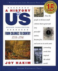 Cover image for A History of Us: From Colonies to Country: 1735-1791 a History of Us Book Three