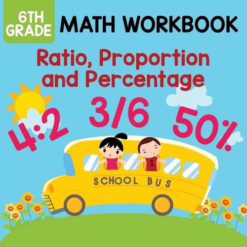 Cover image for 6th Grade Math Workbook