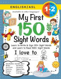 Cover image for My First 150 Sight Words Workbook