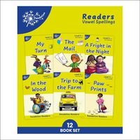 Cover image for Dandelion Readers Vowel Spellings Level 1 USA edition