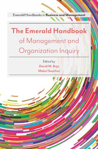 Cover image for The Emerald Handbook of Management and Organization Inquiry