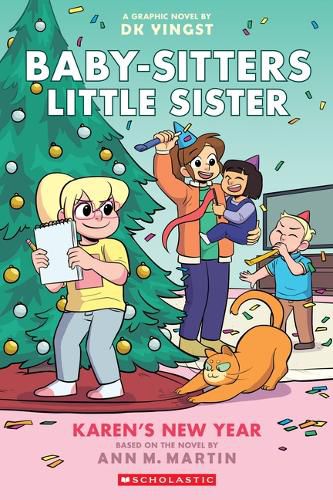Cover image for Karen's New Year: A Graphic Novel (Baby-Sitters Little Sister #13)