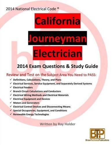 Cover image for California 2014 Journeyman Electrician Study Guide