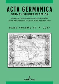 Cover image for ACTA Germanica: German Studies in Africa