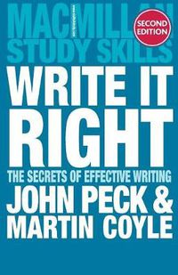 Cover image for Write it Right: The Secrets of Effective Writing