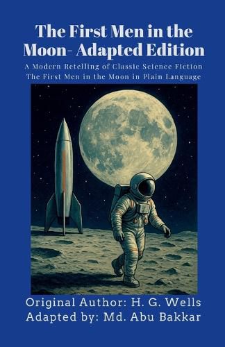 Cover image for The First Men in the Moon- Adapted Edition