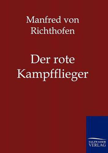 Cover image for Der rote Kampfflieger