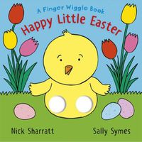 Cover image for Happy Little Easter: A Finger Wiggle Book