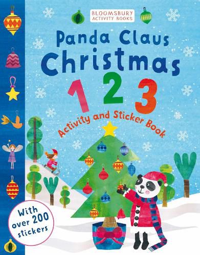 Cover image for Panda Claus Christmas 123 Activity and Sticker Book