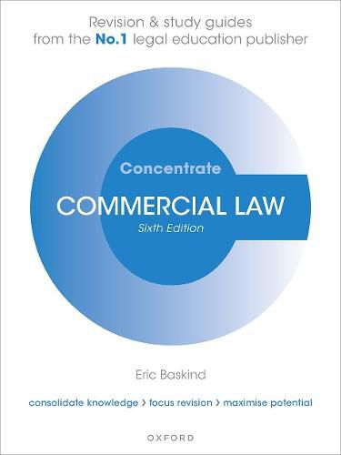 Cover image for Commercial Law Concentrate: Law Revision and Study Guide