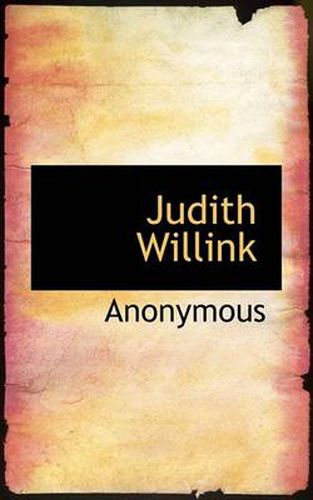 Cover image for Judith Willink