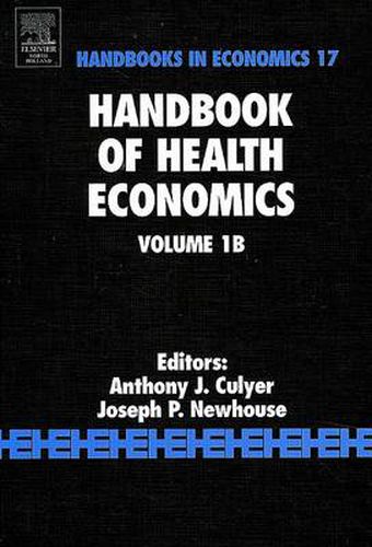 Cover image for Handbook of Health Economics