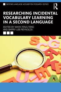 Cover image for Researching Incidental Vocabulary Learning in a Second Language