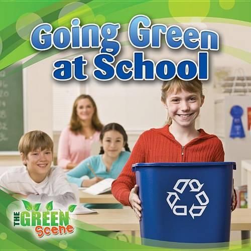 Cover image for Going Green at School
